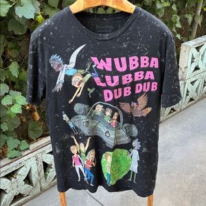 Rick and Morty Adult Swim T-shirt LARGE
